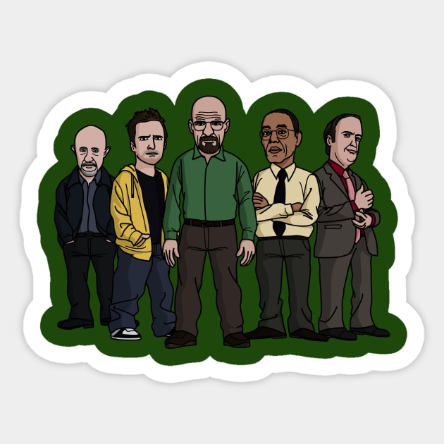 Breaking bad Sticker by jasesa